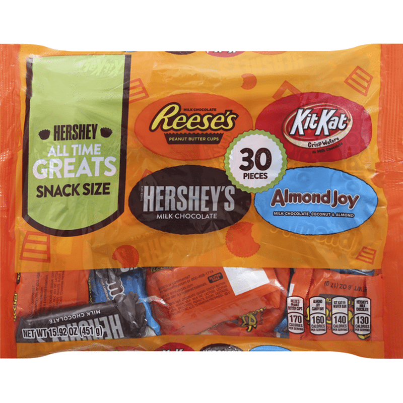 Hershey's Candy, All Time Greats, Snack Size (15.9 oz) from Publix