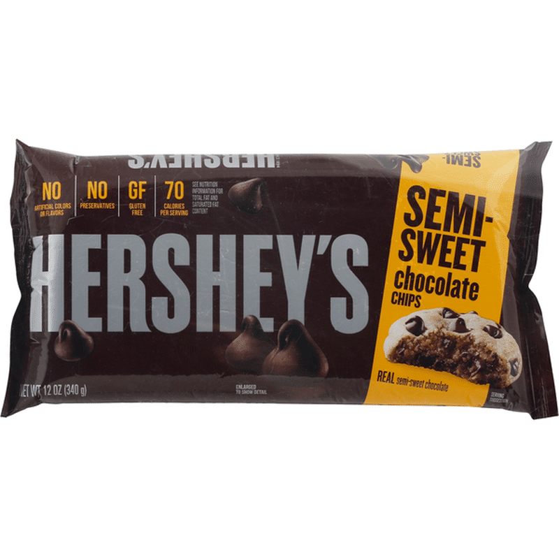 Hershey's Chocolate Chips, SemiSweet (12 oz) Instacart