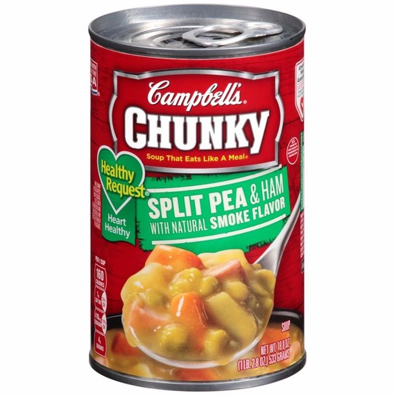 Campbells® Split Pea And Ham With Natural Smoke Flavor Soup 19 Oz Instacart 1873