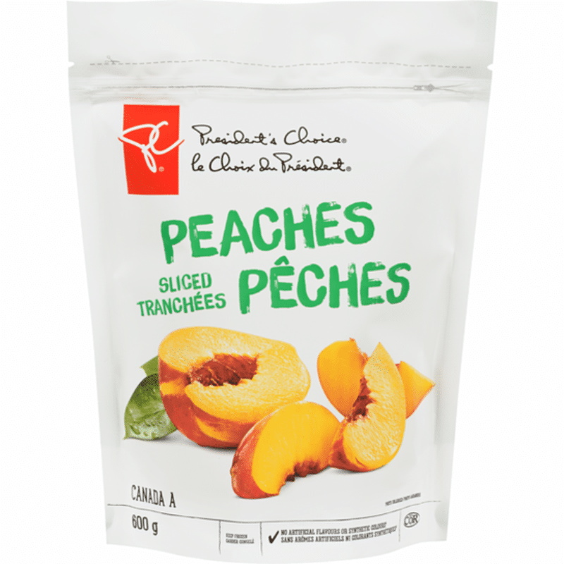 President's Choice Lqf Sliced Peaches