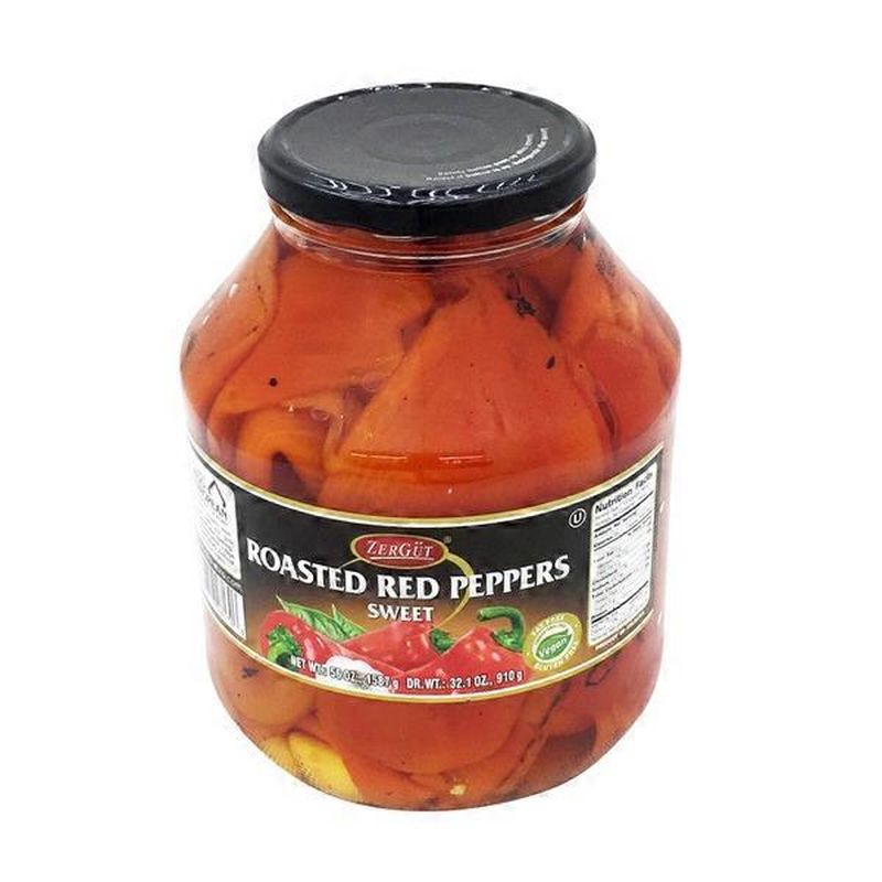 Zergut Roasted Red Peppers Sweet (56 oz) Instacart