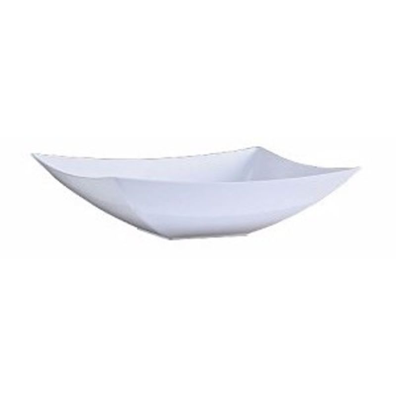 Lillian Tablesettings 64-Ounce Clear Rectangular Plastic Serving Bowl