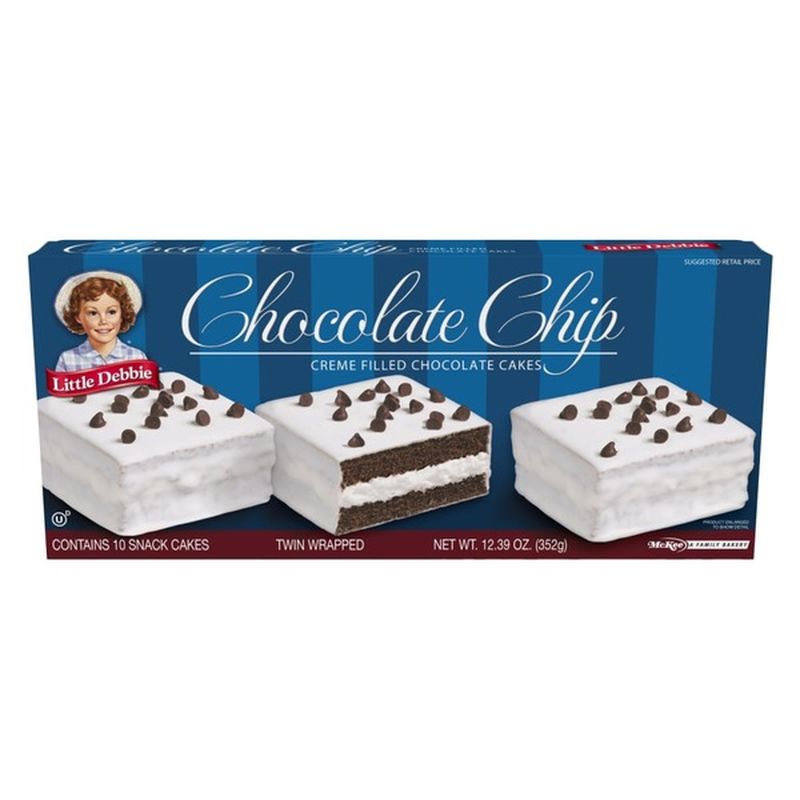 Little Debbie Creme Filled Chocolate Cakes Chocolate Chip (10 ct) from