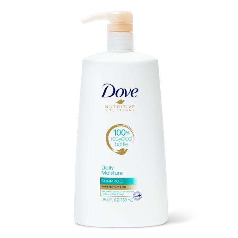 Dove Moisturizing Shampoo With Pump Daily Moisture (25.4 oz) Instacart