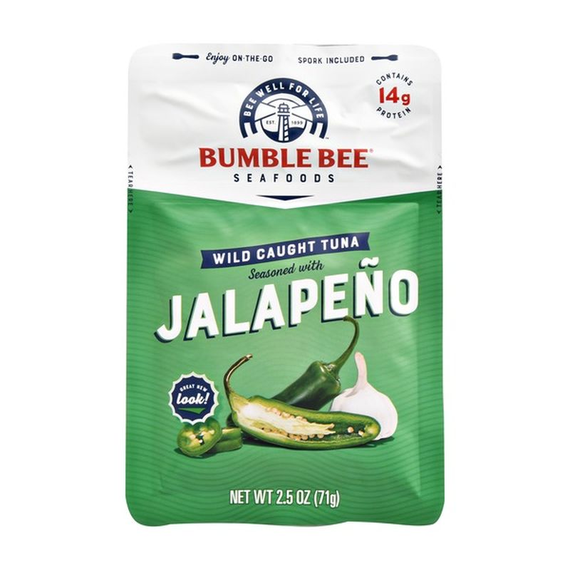 Bumble Bee Wild Caught Tuna Seasoned with Jalapeño (71 g) Instacart