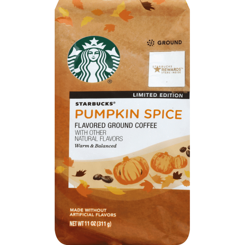 Starbucks Pumpkin Spice Flavored Ground Coffee 11 Oz Instacart