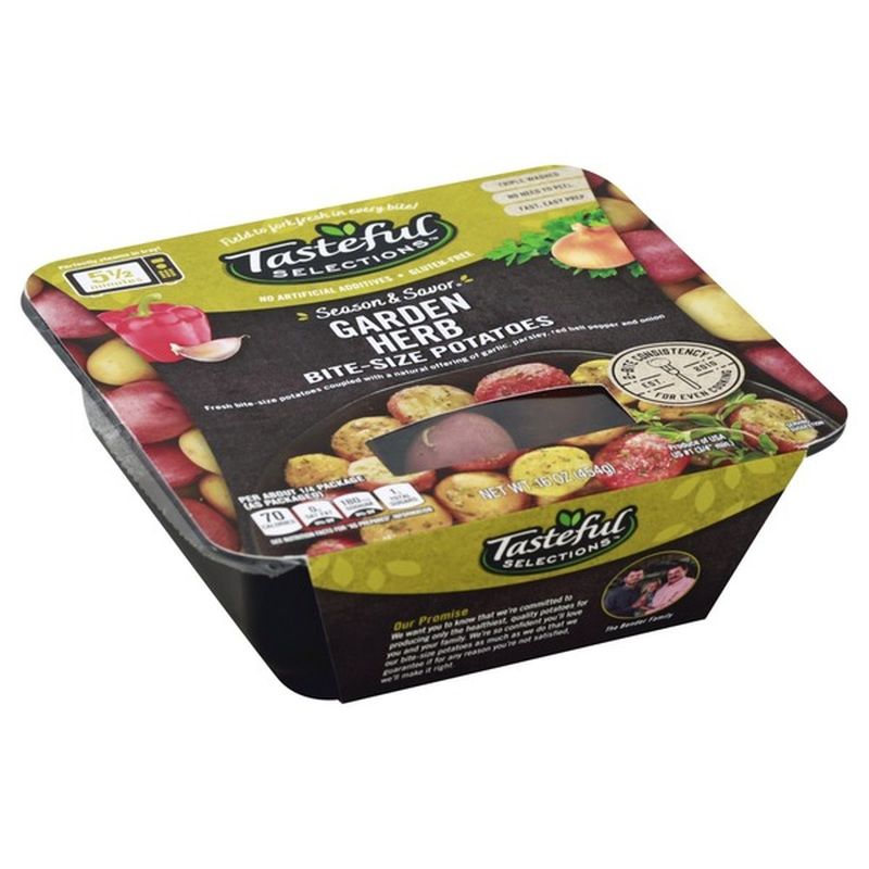 Tasteful Selections Potatoes, Garden Herb, BiteSize (16 oz) Instacart