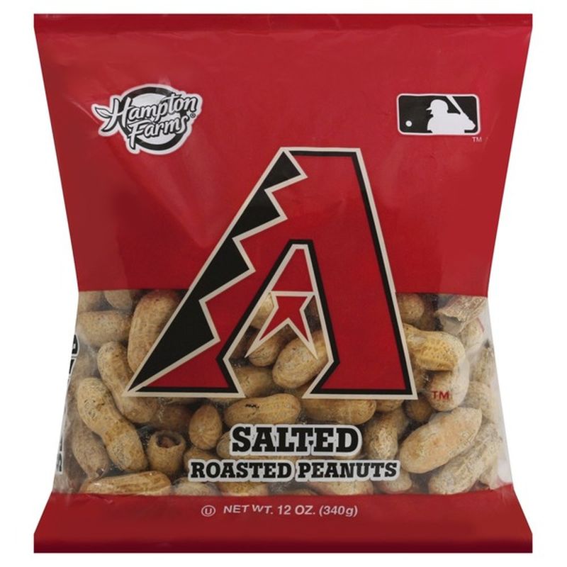 Hampton Farms Diamond Backs Baseball Peanuts (12 oz) Instacart