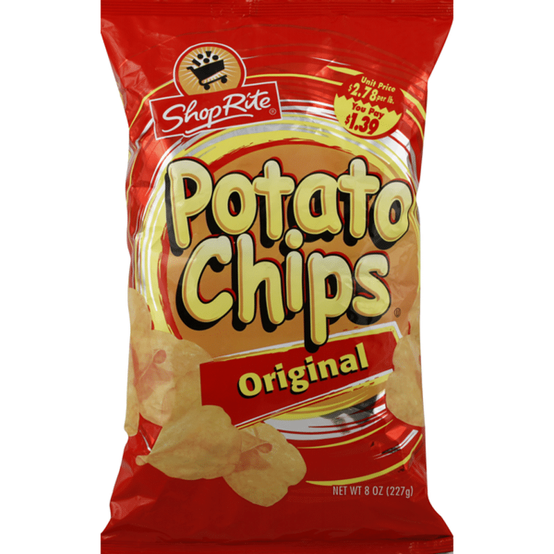 ShopRite Potato Chips, Original (9 oz) - Instacart