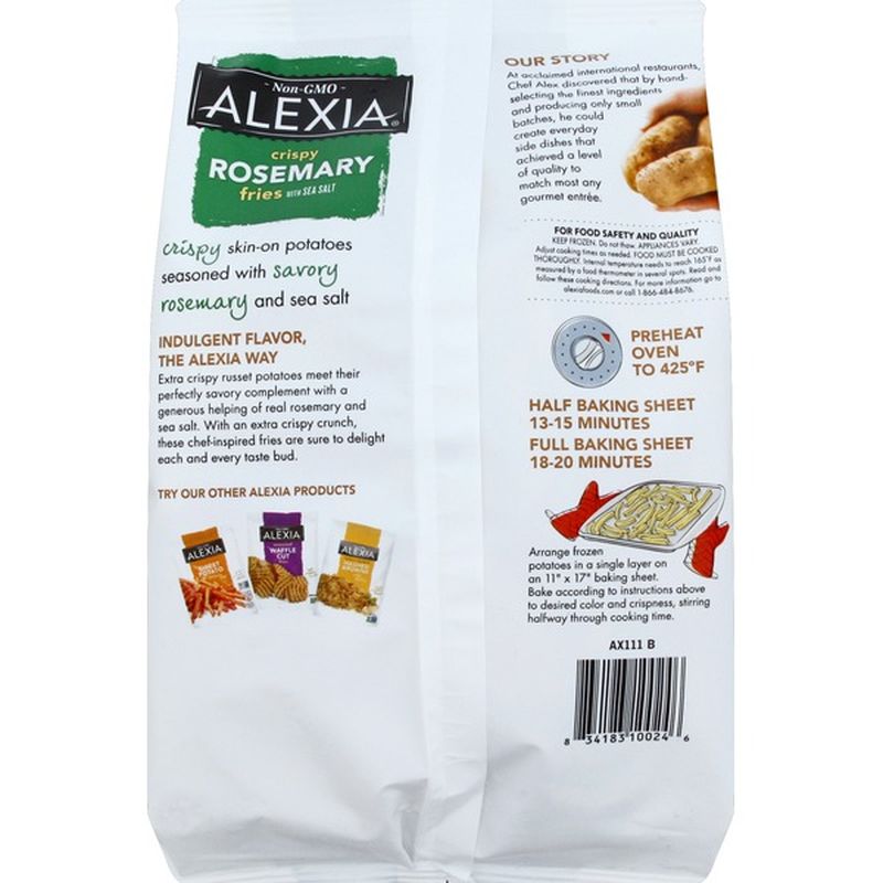 Alexia Fries, Crispy, Rosemary (28 oz) from Smart & Final Instacart