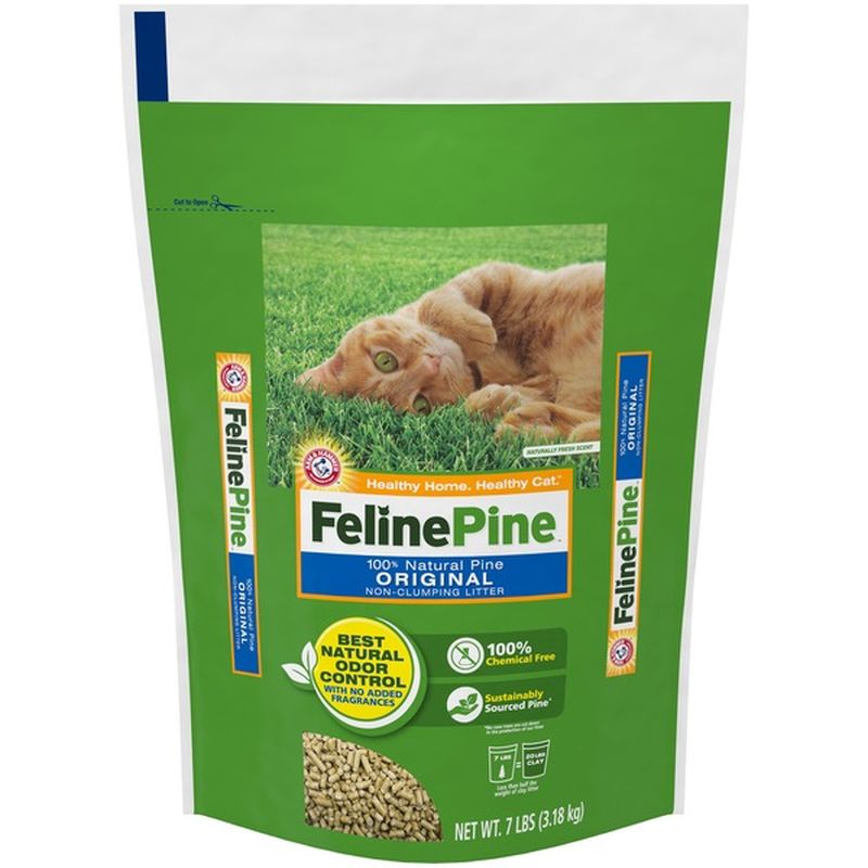Feline Pine Pine Original Non Clumping Cat Litter (7 lb) Instacart