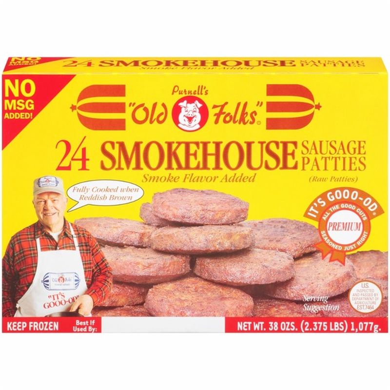 Purnell's Old Folks Smokehouse Sausage Patties (24 ct) Instacart