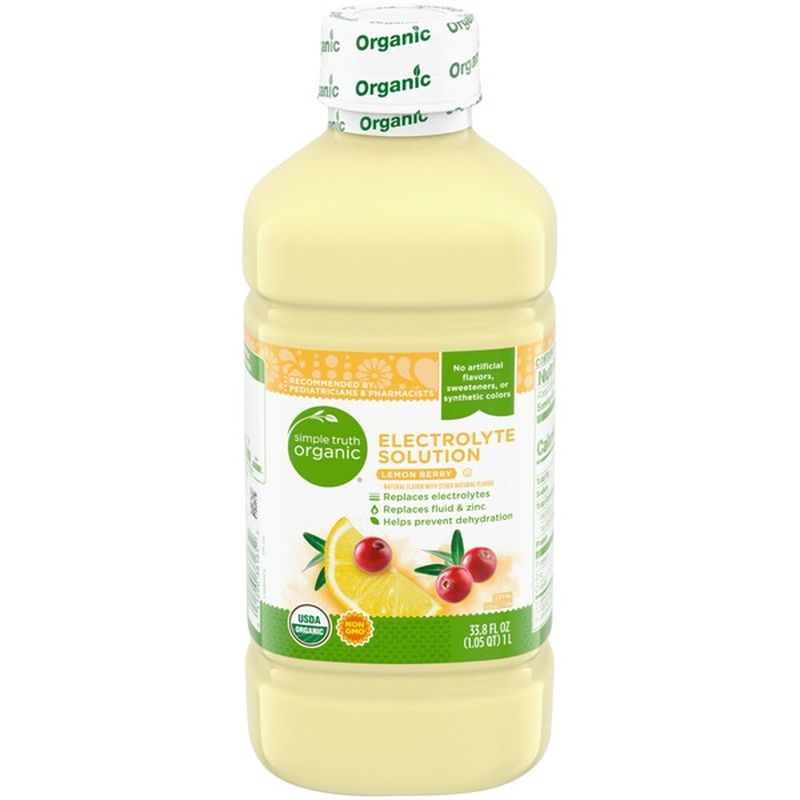 Simple Truth Organic Lemon Berry Electrolyte Solution