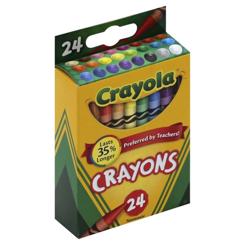 Crayola LLC Crayons (24 ct) - Instacart