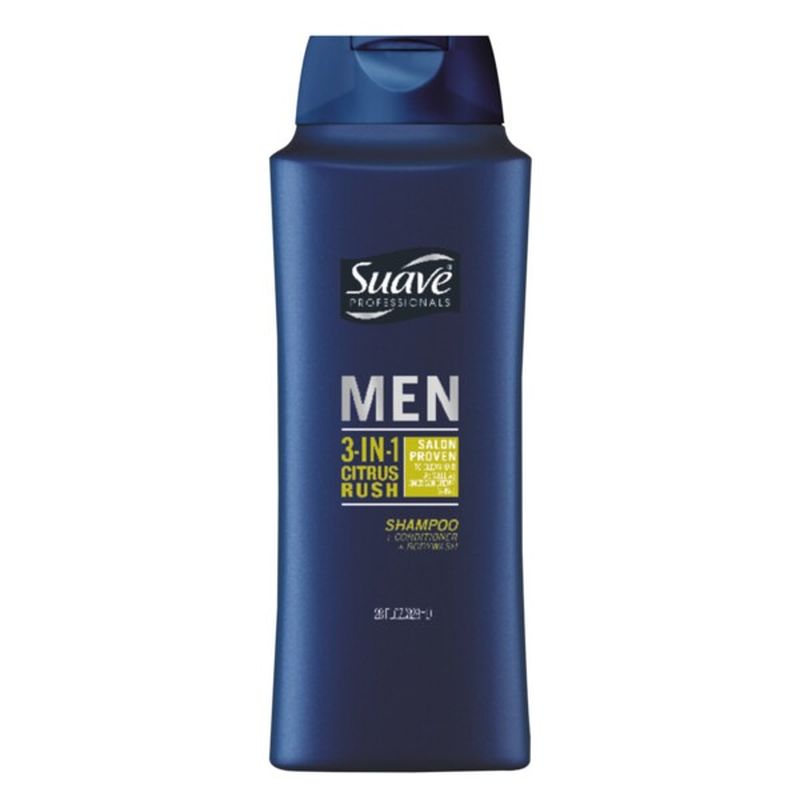 Suave 3-in-1 Shampoo Conditioner Body Wash Citrus Rush