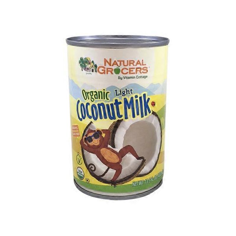 Natural Grocers by Vitamin Organic Lite Coconut Milk (13.5 fl oz