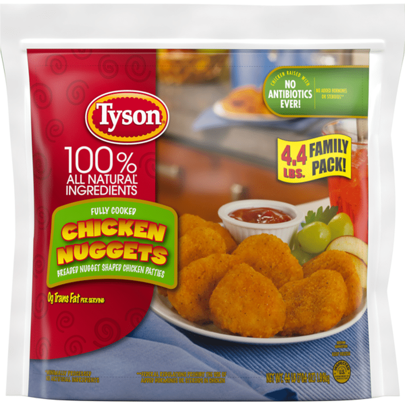 Tyson Fully Cooked Chicken Nuggets, Frozen (64 oz) from Gordon Food