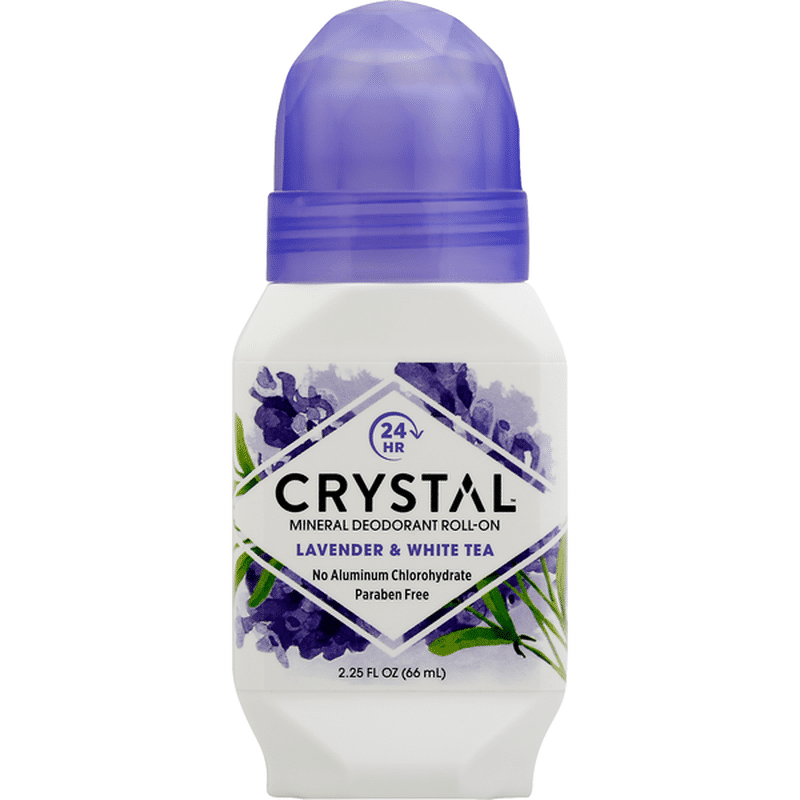 Crystal Lavender & White Tea Mineral Deodorant (2.25 oz) Instacart