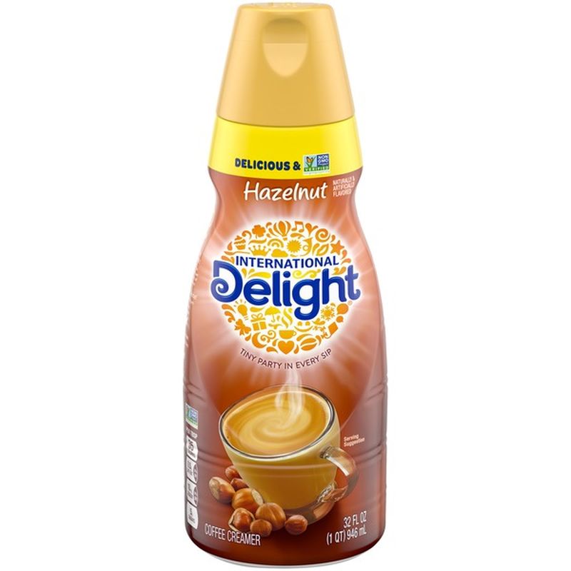 International Delight Hazelnut Coffee Creamer (32 fl oz) from Publix