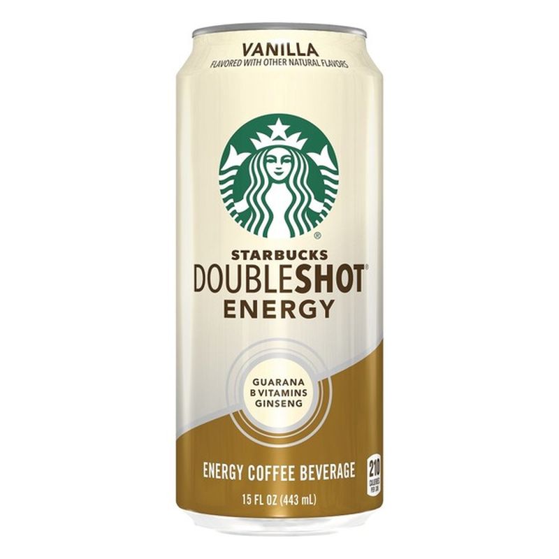 Starbucks Double Shot Energy Vanilla Fortified Energy Coffee Drink (15