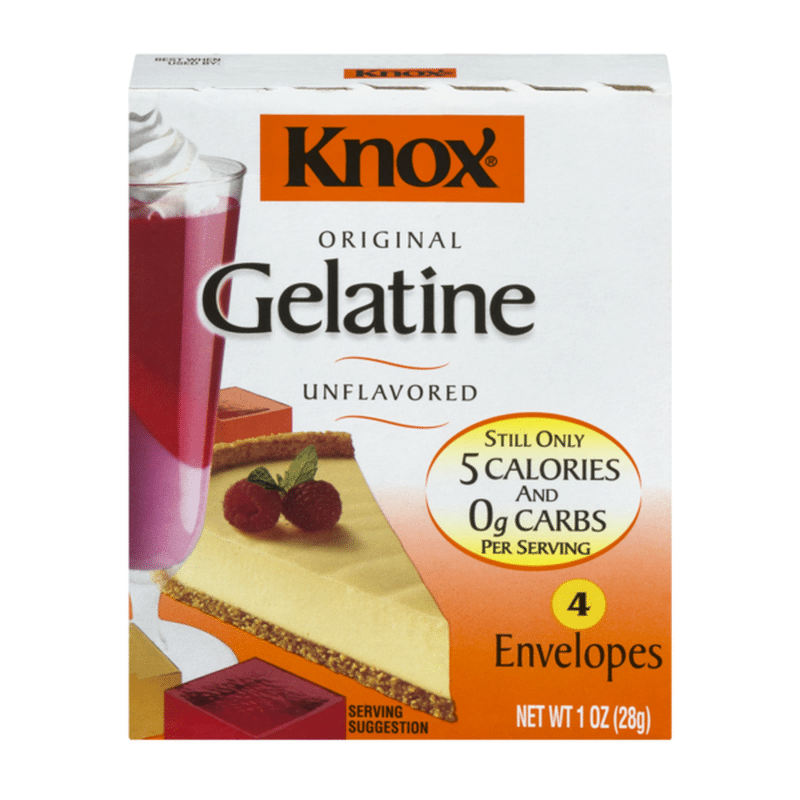 1 packet of gelatin