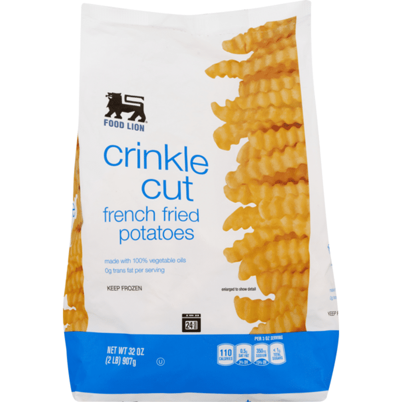 Food Lion French Fried Potatoes, Crinkle Cut, Bag (32 oz) Instacart
