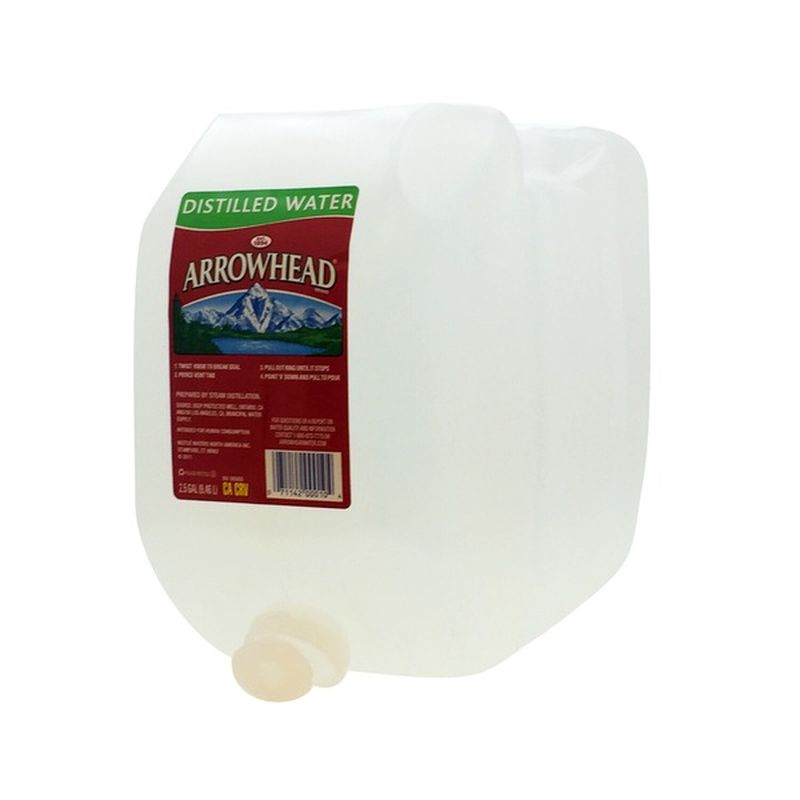 Arrowhead Water, Distilled (2.5 gal) from Rainbow Grocery Instacart