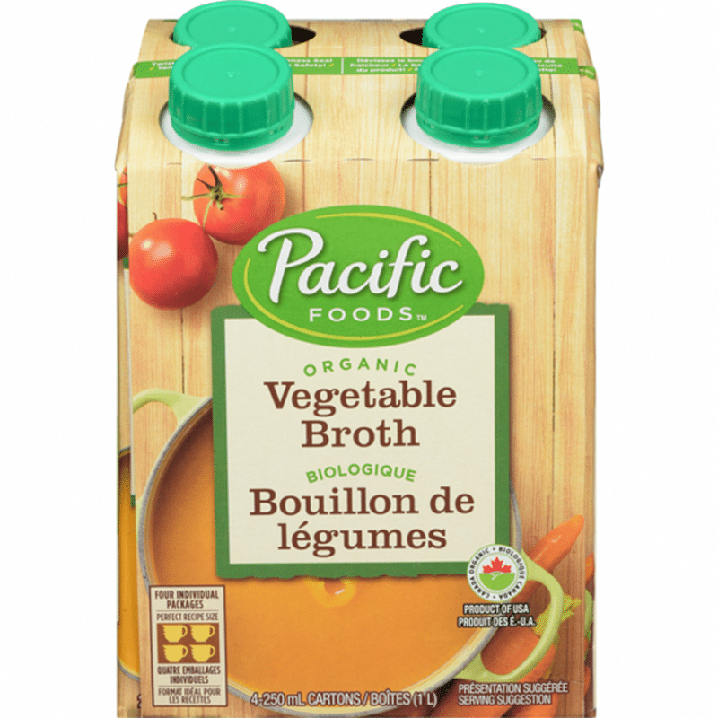 Pacific Organic Vegetable Broth 250 Ml Instacart