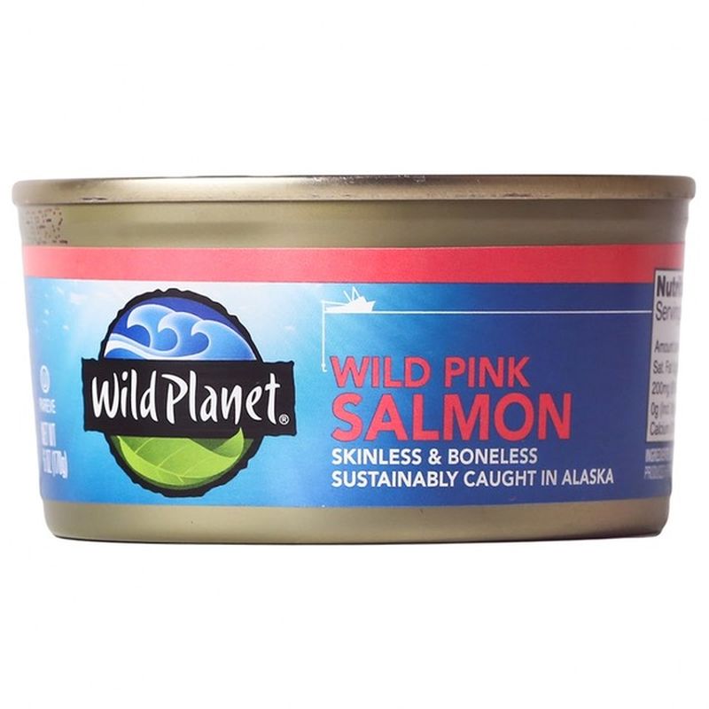 Wild Planet Wild Pink Salmon Skinless And Boneless 6 Oz From Fresh Thyme Market Instacart 8840