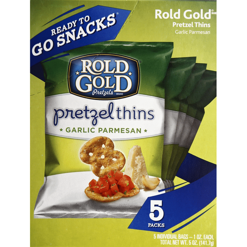 Rold Gold Pretzel Thins, Garlic Parmesan (5 each) Delivery or Pickup