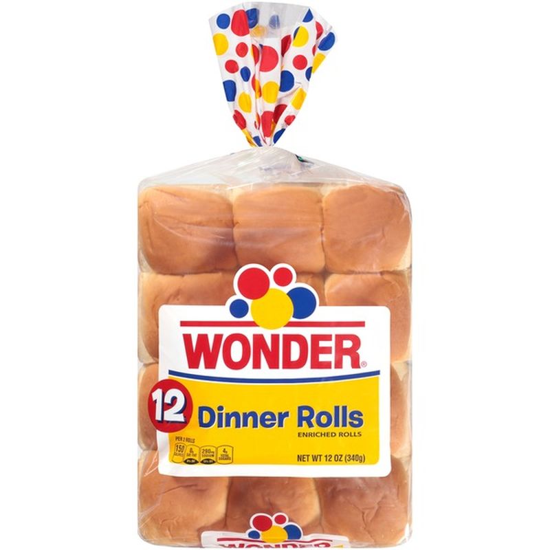 Wonder Bread Enriched Dinner Rolls (12 oz) Instacart