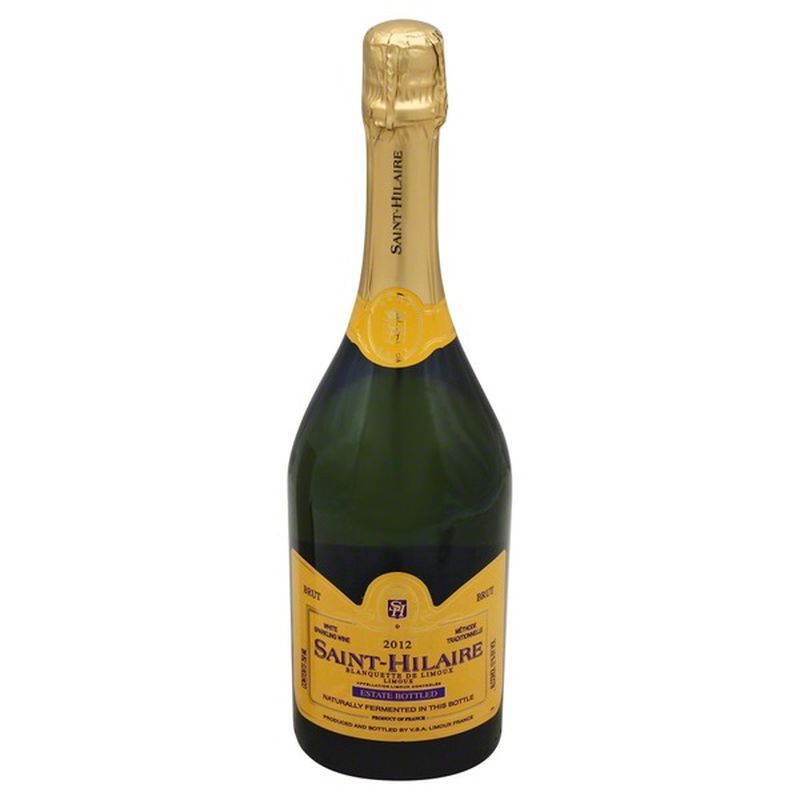 Saint Hilaire White Sparkling Wine, Brut, 2012 (750 ml) Instacart