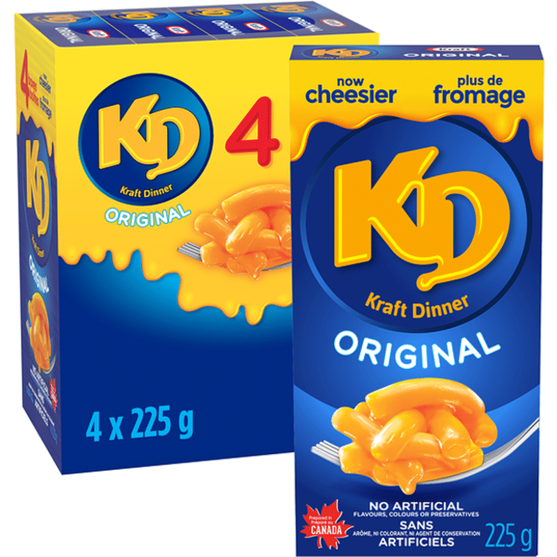 Kraft Dinner Original Macaroni & Cheese