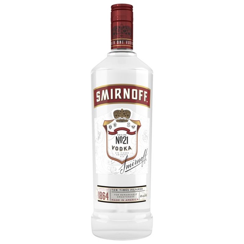 Smirnoff No. 2 Award-Winning 80 Proof Vodka - Bottle (1 L) from BevMo
