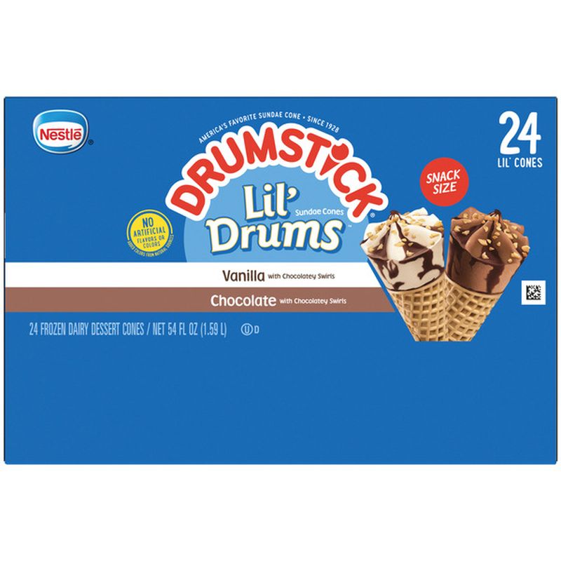 Drumstick Lil Drums Sundae Cone Variety Pack 54 Oz Delivery Or Pickup Near Me Instacart 3719