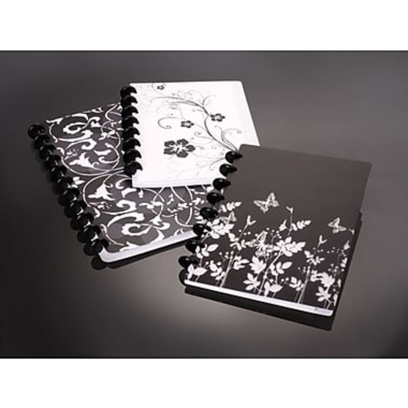 M by Staples Arc 8-1/2" x 5-1/2" Assorted Designs Arc Customizable Poly Notebook