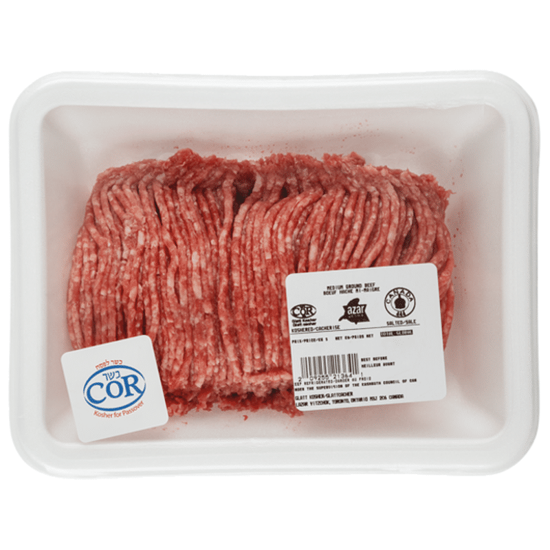 Lz Medium Kosher Ground Beef