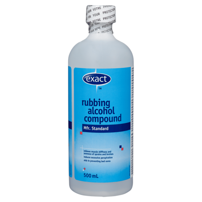 Exact Rubbing Alcohol (500 ml) - Instacart