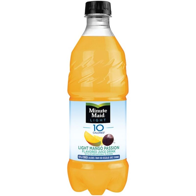 Minute Maid Light Mango Passion Bottle (20 Oz) - Instacart