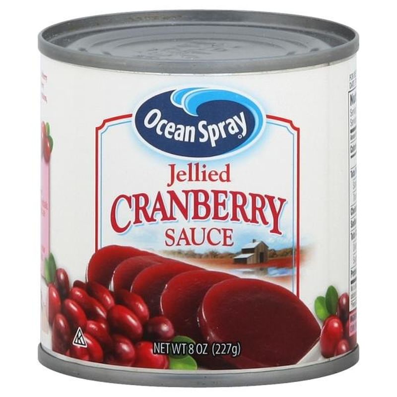 Ocean Spray Cranberry Sauce, Jellied (8 oz) from Publix - Instacart