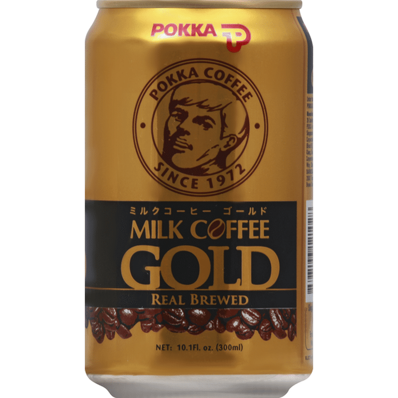 Pokka Milk Coffee, Gold, Real Brewed (10.1 oz) Instacart