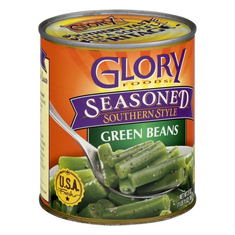 Glory Foods Seasoned Southern Style Green Beans (27 oz) from HEB