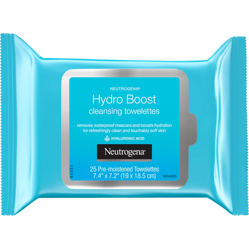 Neutrogena® Cleansing Towelettes, Hydro Boost (25 each) Instacart