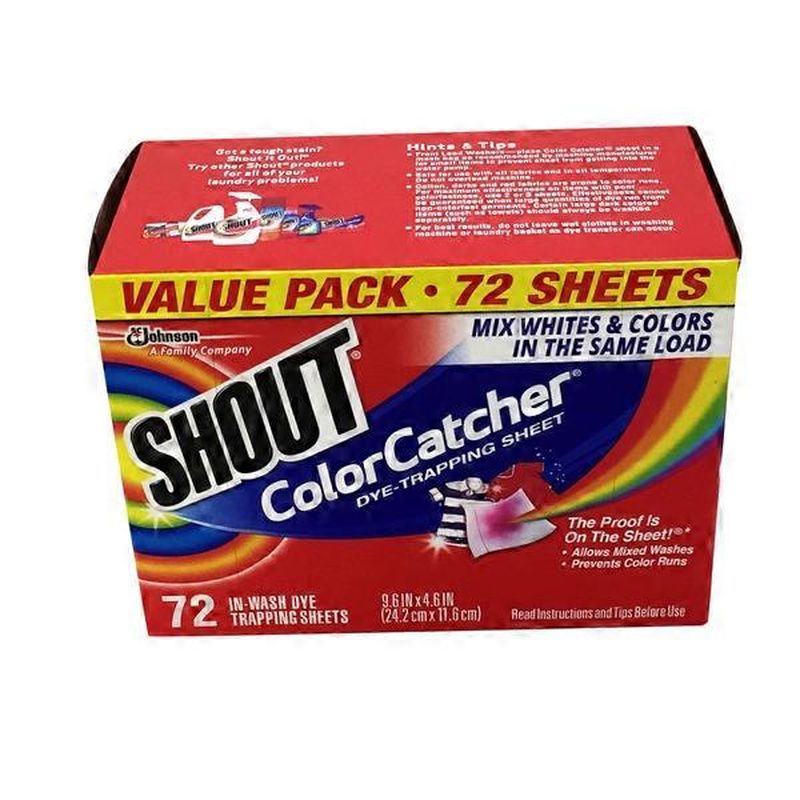 Shout Color Catcher Dye-trapping Sheets (72 ct) from Meijer - Instacart