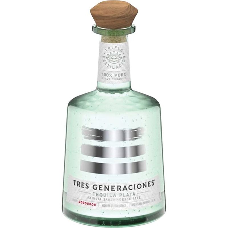 Sauza Tequila Tres Generaciones Plata Mexico, Organic (750 ml) - Instacart