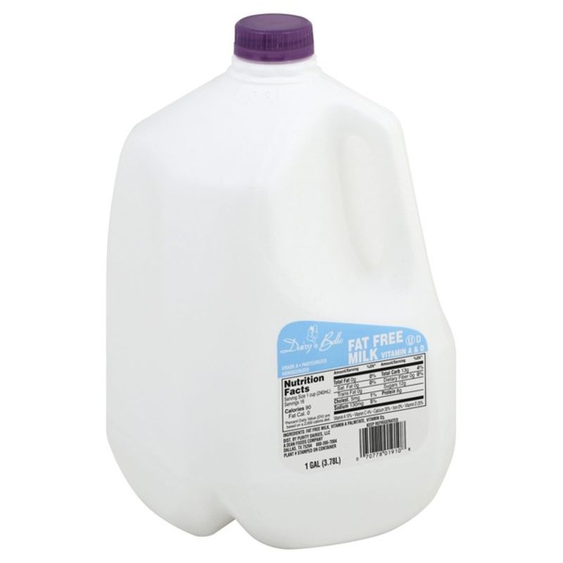 Dairy Belle Milk, Fat Free (1 gal) from Rouses Markets - Instacart