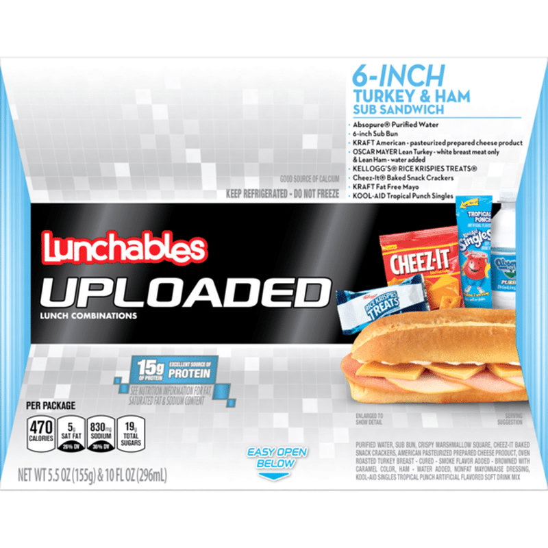 Oscar Mayer Upload Sandwich Lunchable (each) from Food City Instacart