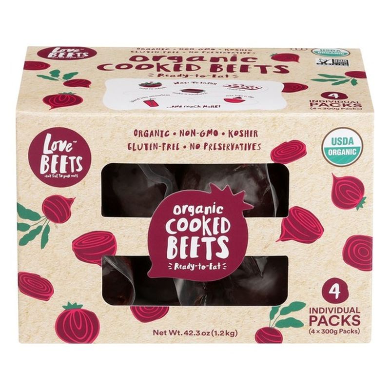Love Beets Organic Cooked Beets (42.3 oz container) from Costco Instacart