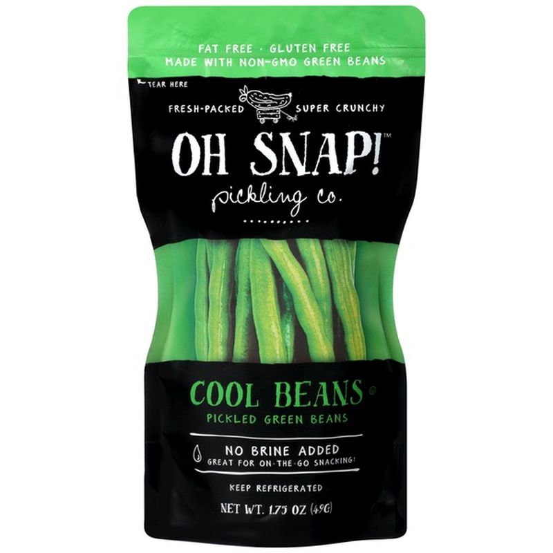 Oh Snap! Cool Beans Pickled Green Beans (1.75 oz) Instacart