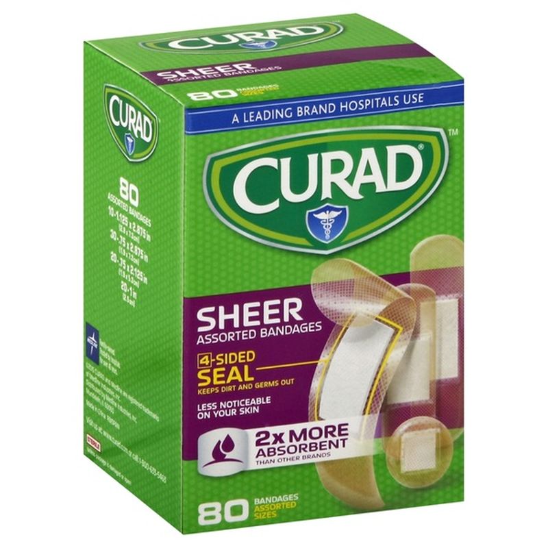 CURAD Assorted Sheer Bandages